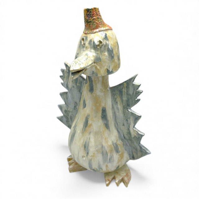 Colja de Roo + Eendvogel, glazuur wit